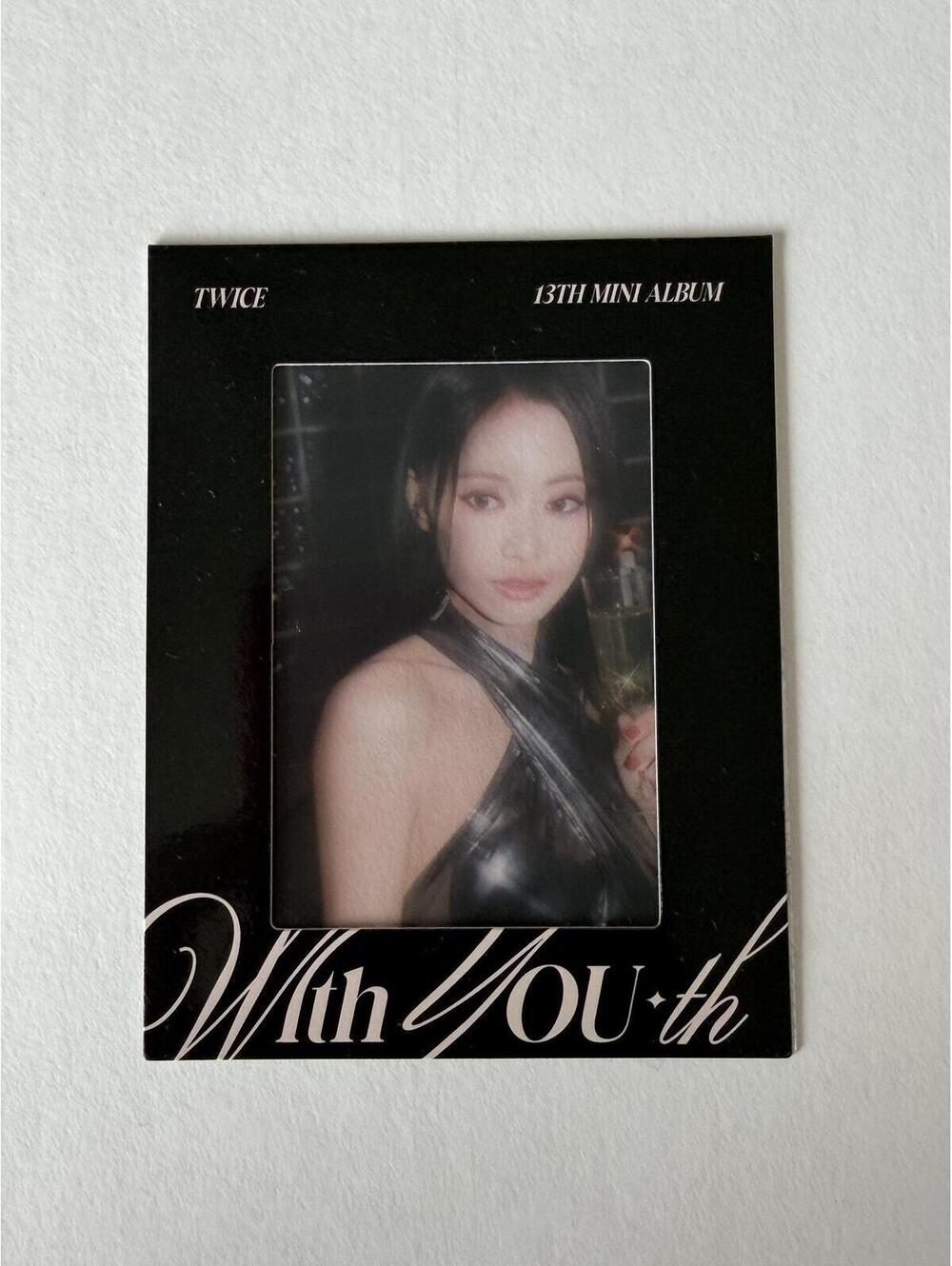 Twice Tzuyu WITH YOU-TH Inclusion Film Photocard